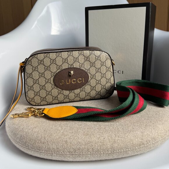 Gucci Neo Vintage GG Supreme Messenger Bag - Picture 1 of 16